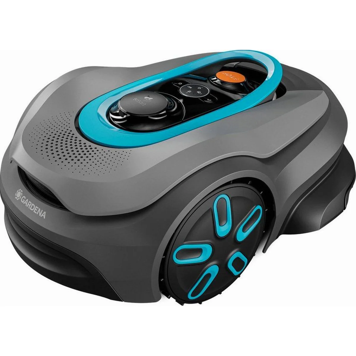 GARDENA Rasenmähroboter smart SILENO sense 600, kabellose Installation, Trim-to-Edge, LONA Intelligence