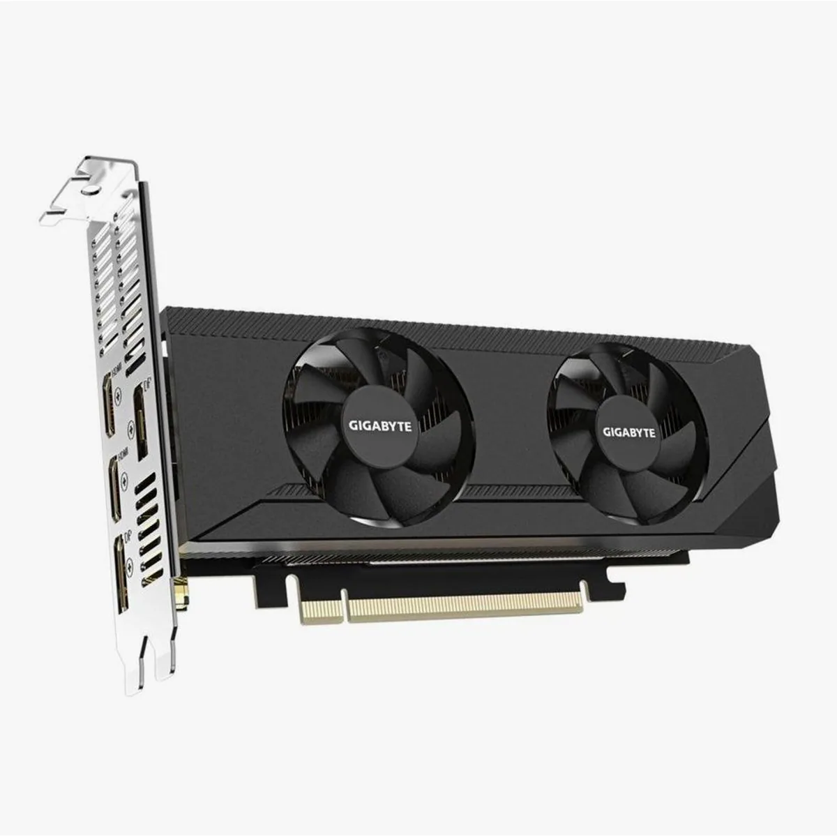 Gigabyte GeForce RTX 3050 OC Low Profile 6G Grafikkarte, kompakte Bauweise, leistungsstarkes Gaming, effiziente Kühlung 3