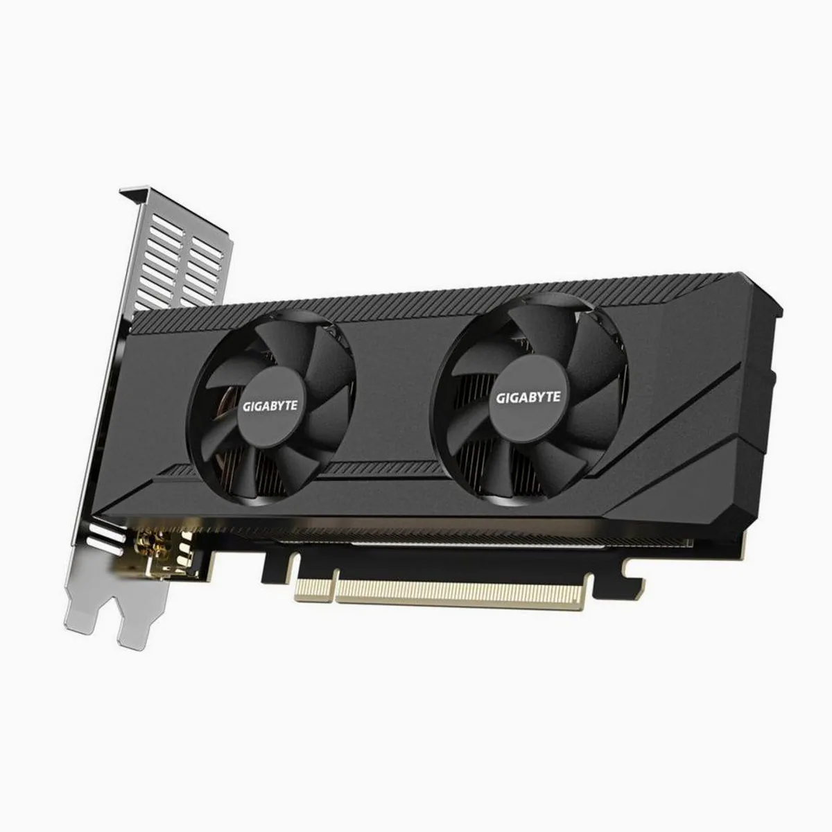 Gigabyte GeForce RTX 3050 OC Low Profile 6G Grafikkarte, kompakte Bauweise, leistungsstarkes Gaming, effiziente Kühlung 4