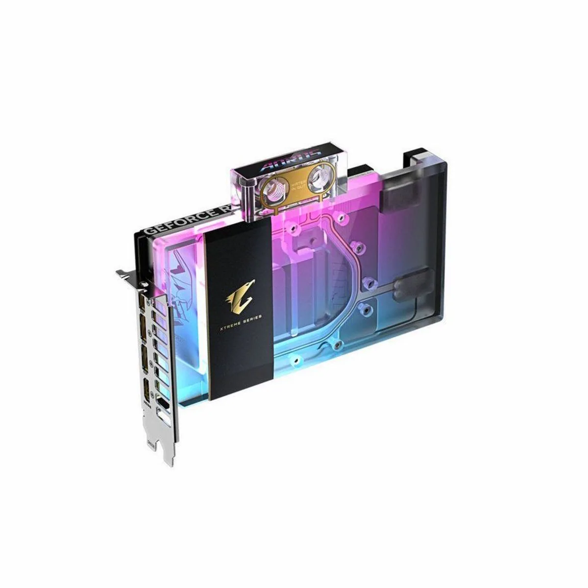 Gigabyte AORUS GeForce RTX 5080 XTREME WATERFORCE WB 16G, 16GB GDDR6X, Flüssigkeitskühlung, hohe Leistung 4