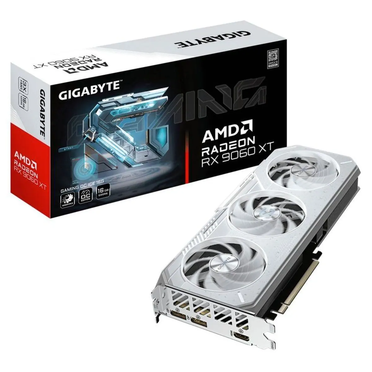 Gigabyte Radeon RX 9060 XT GAMING OC ICE 16G, 16GB GDDR6, 256bit
