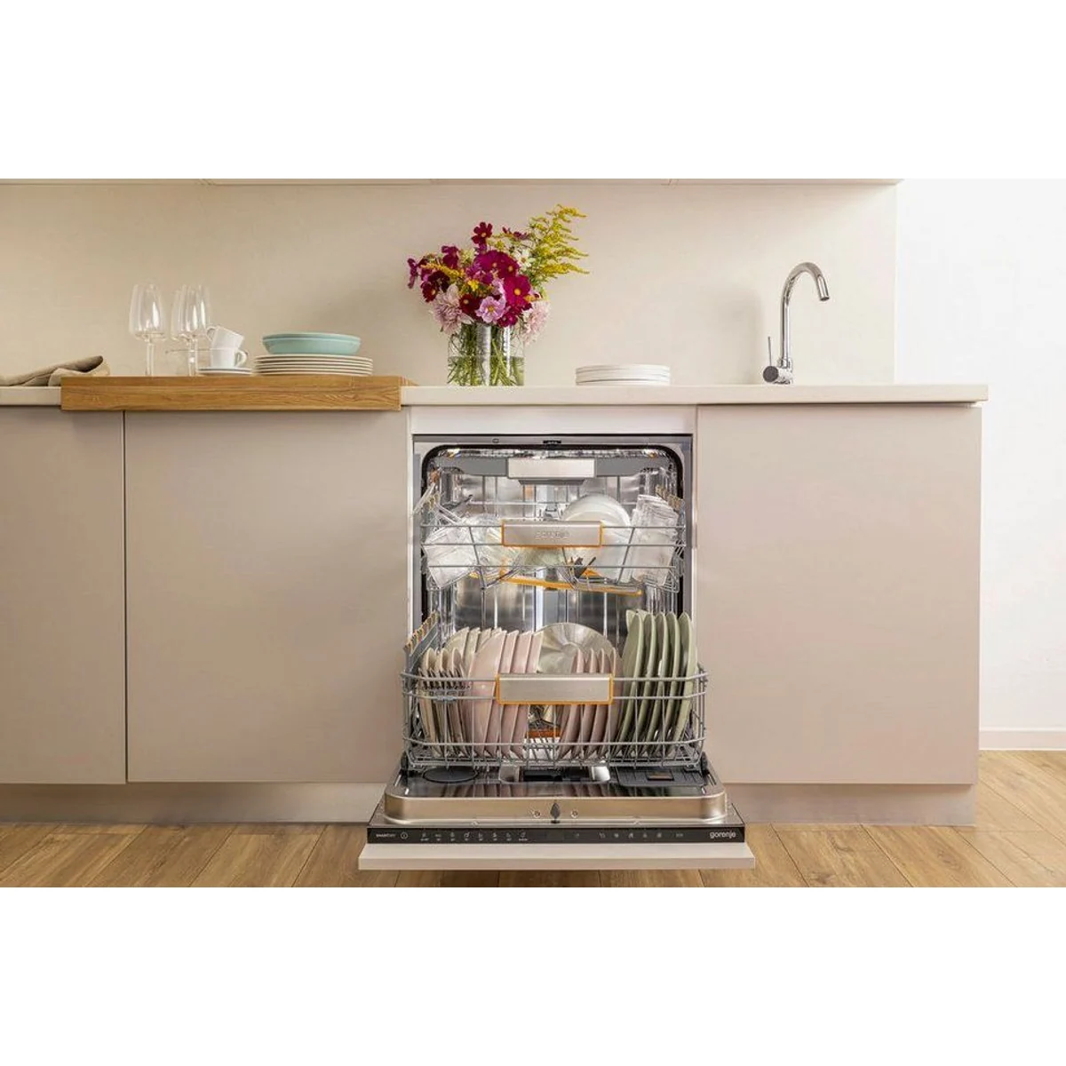 GORENJE GV673B65 Geschirrspüler, 9,5 l Wasserverbrauch, 16 Maßgedecke, Energieeffizienz B 5