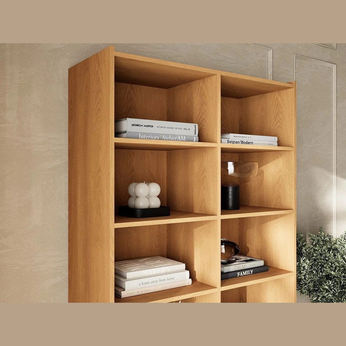 GrainGold Standregal Azumi, modernes Design, Push-to-Open, 98 cm Breite 4