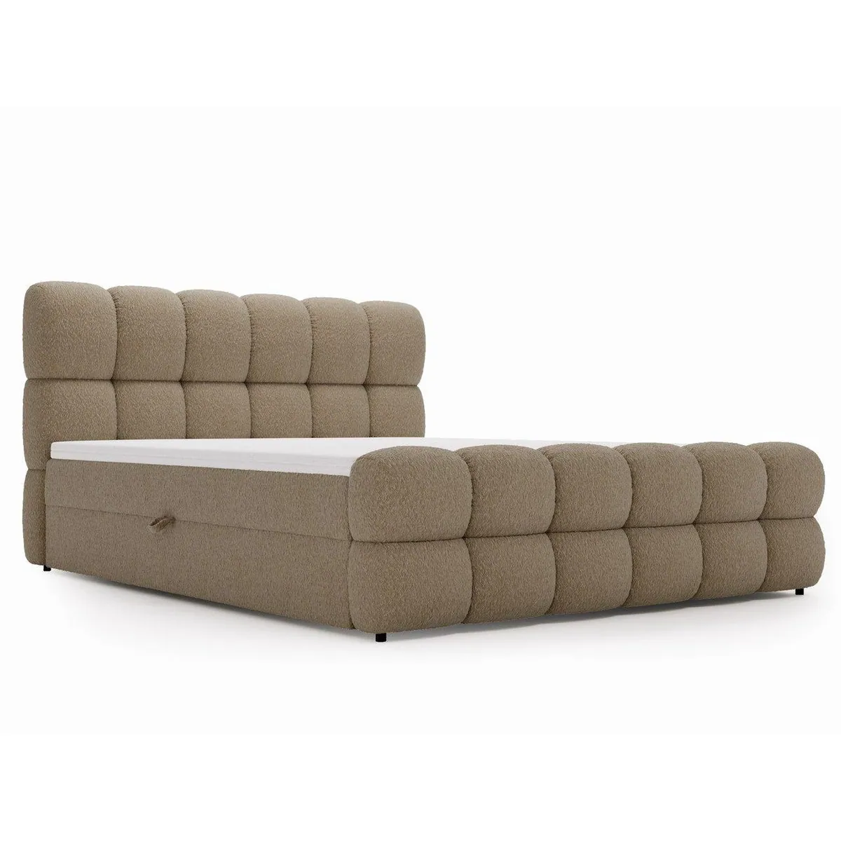 GrainGold Boxspringbett Modo, elegantes Design, hoher Schlafkomfort, praktischer Stauraum 2