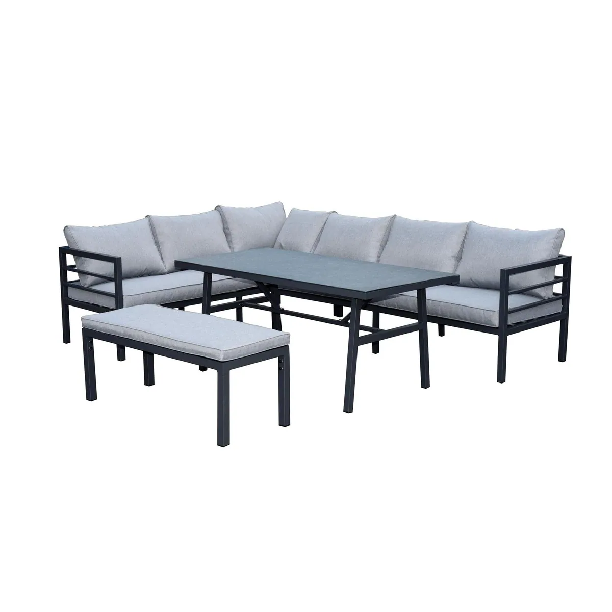 Green Spirit San Menaio Lounge-Set, 4-tlg., wetterfest für 8 Personen 2
