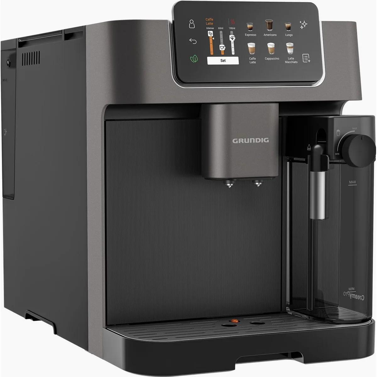 Grundig KVA 8230 Kaffeevollautomat, 50+ Getränke, 19 Bar Druck