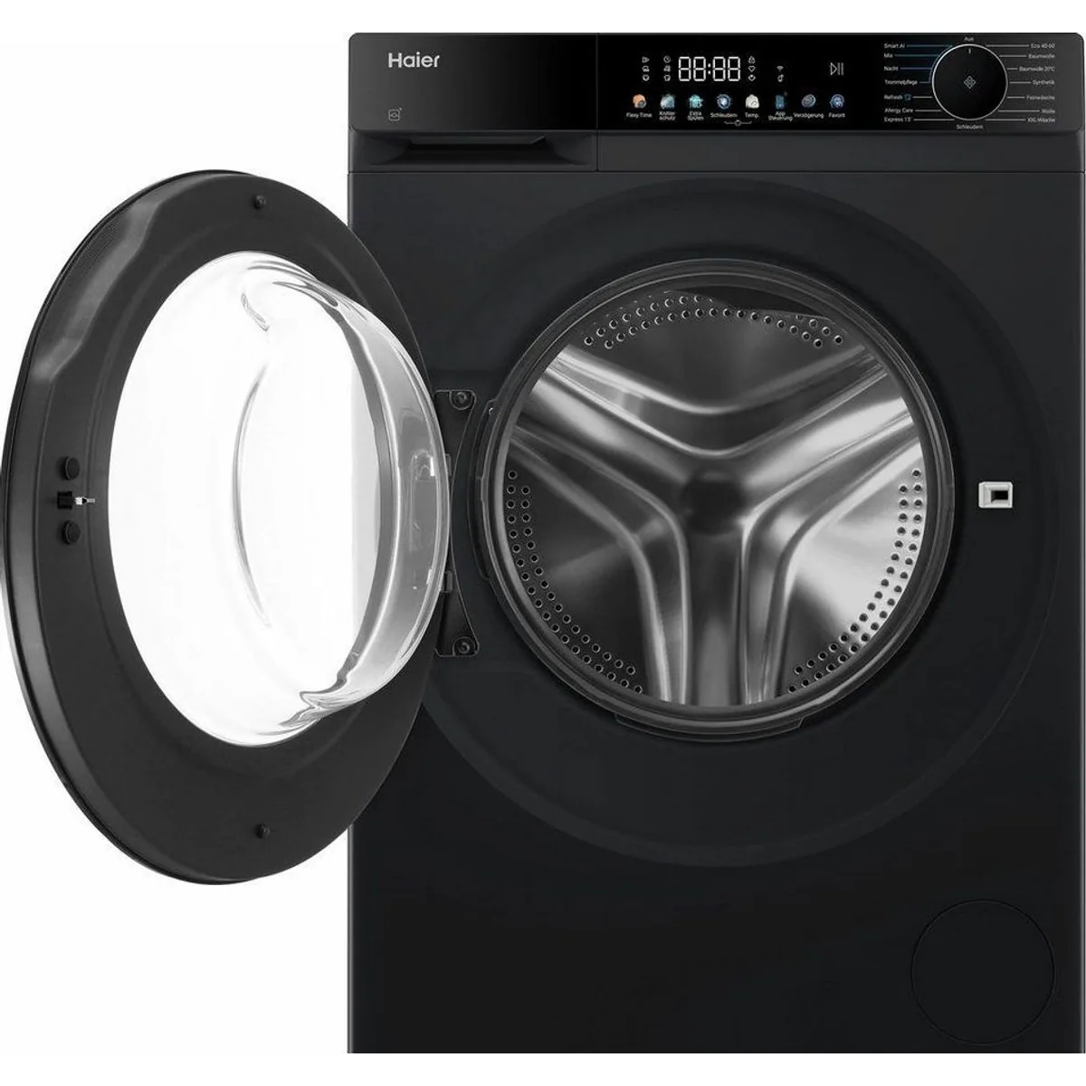 Haier HW90-BP14657BTU1 Waschmaschine, 9 kg, 1400 U/min, Smart AI & Wi-Fi 4