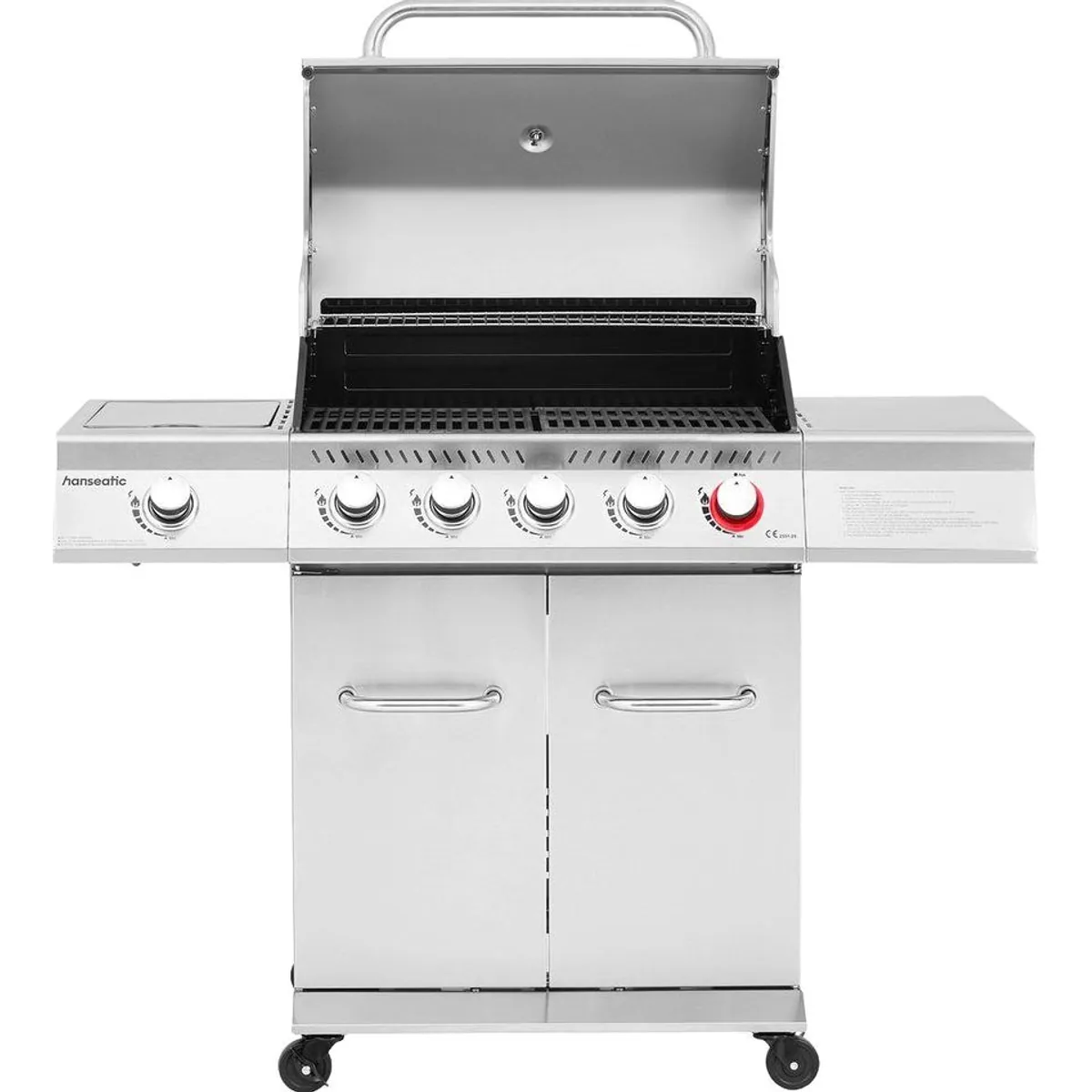 Hanseatic Gasgrill Richland, 5 Brenner, 21,5 kW Gesamtleistung, 3 Jahre Garantie 4