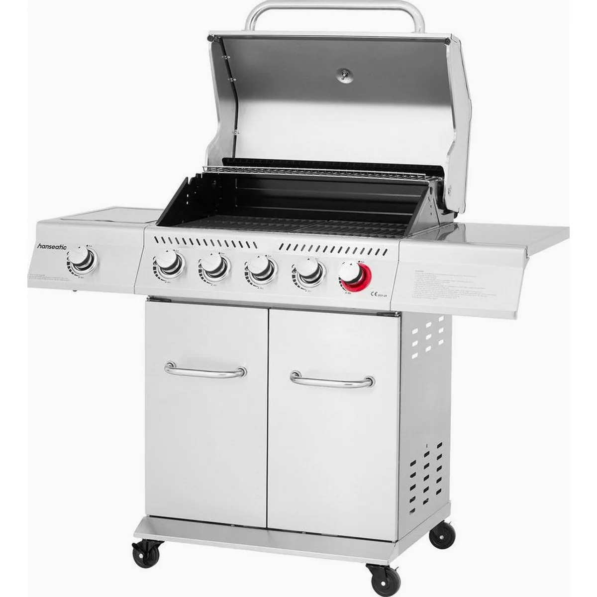 Hanseatic Gasgrill Richland, 5 Brenner, 21,5 kW Gesamtleistung, 3 Jahre Garantie 5