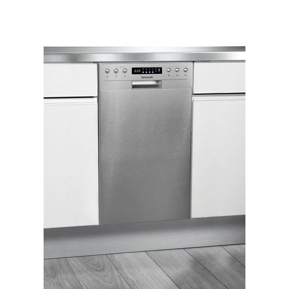 Hanseatic HGU4582C10J7710DI, Unterbaugeschirrspüler für 10 Maßgedecke, Energieeffizienz C 2