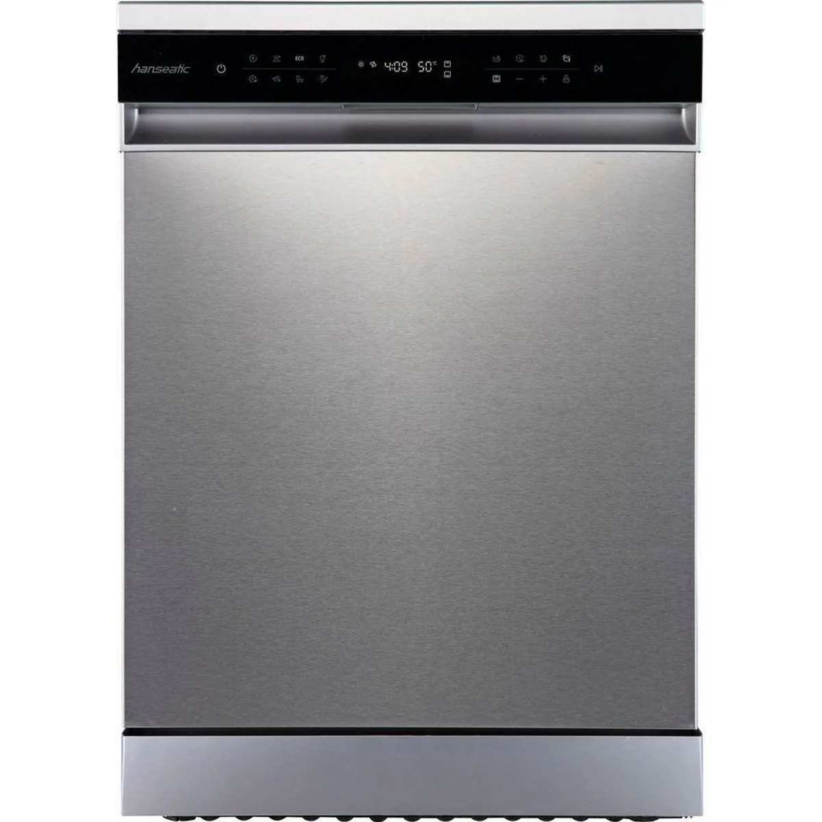 Hanseatic HG6085B14U7609WS Standgeschirrspüler, 14 Maßgedecke, Energieeffizienzklasse B 3