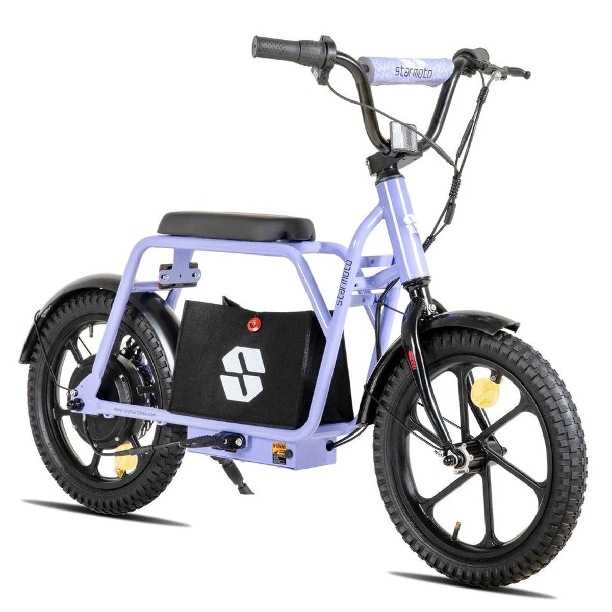 HILAND E-Bike Kinder-Elektromotorrad, ideal für 6-10 Jahre, 250W Motor, 15 Meilen Reichweite
