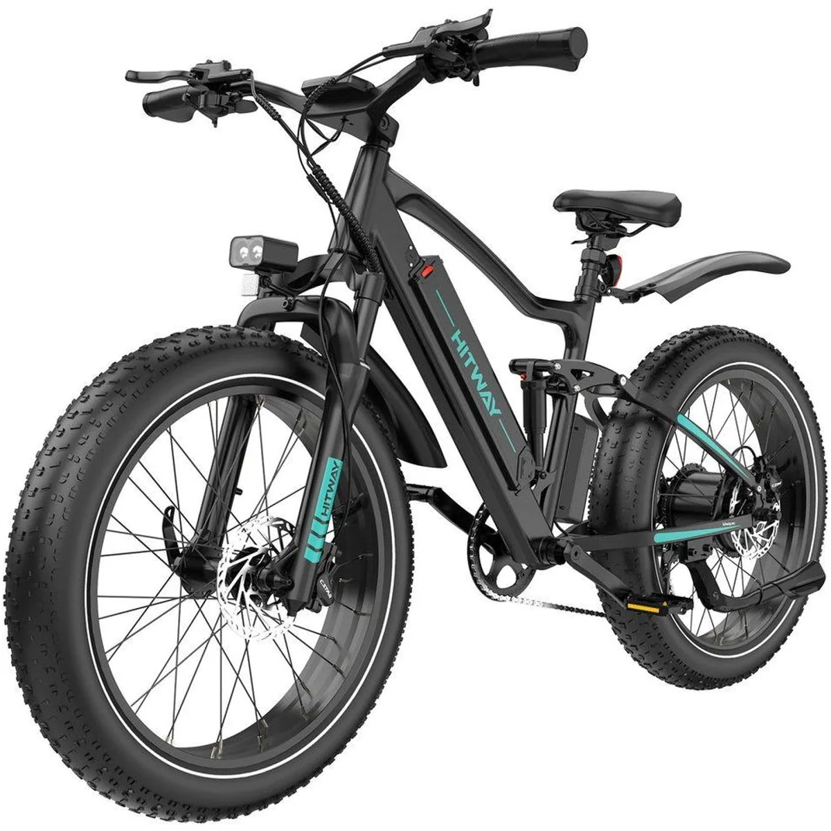 HITWAY E-Bike BK9S, leistungsstarker Motor, intelligente Tretunterstützung, 120 km Reichweite