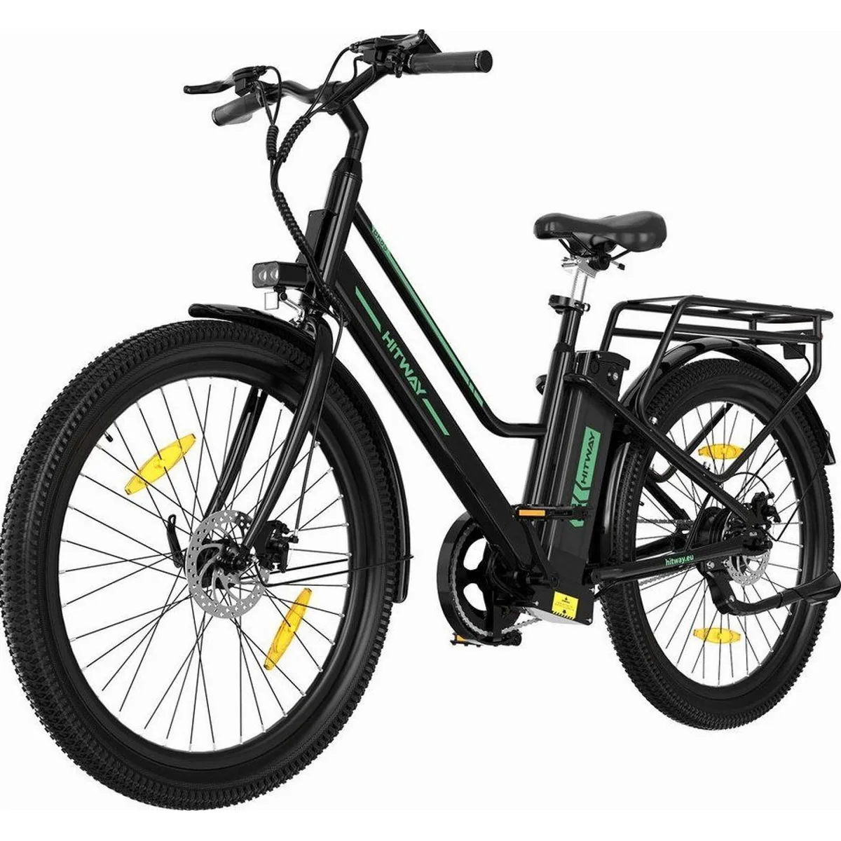 HITWAY BK8S E-Bike, 250W Motor, 36V 13Ah Akku, 27,5 Zoll — ideal für Stadtfahrten