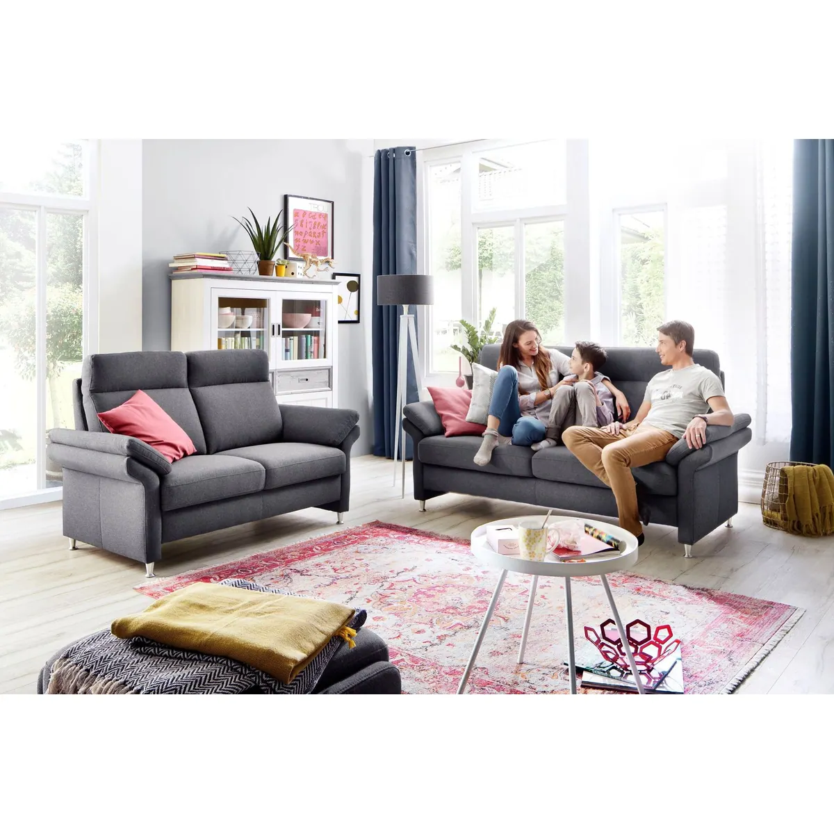 Home affaire Polstergarnitur Mailand, stilvolles Sofa-Set mit Move-Funktion 2