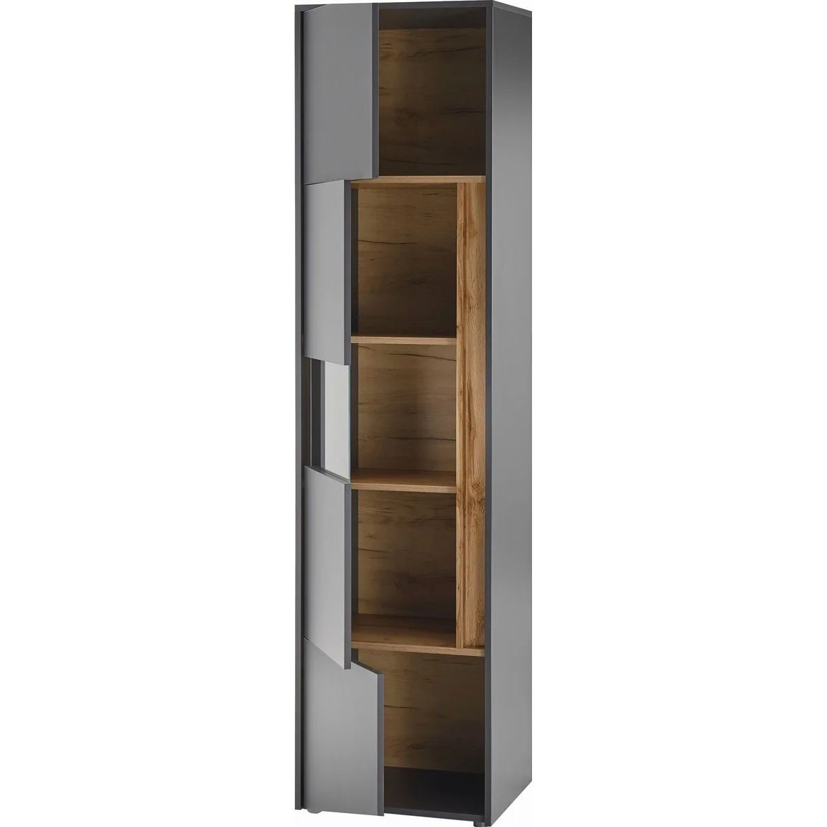 Home affaire Wohnwand City/Giron, stilvolles Komplettset mit Vitrinen und Lowboard 4