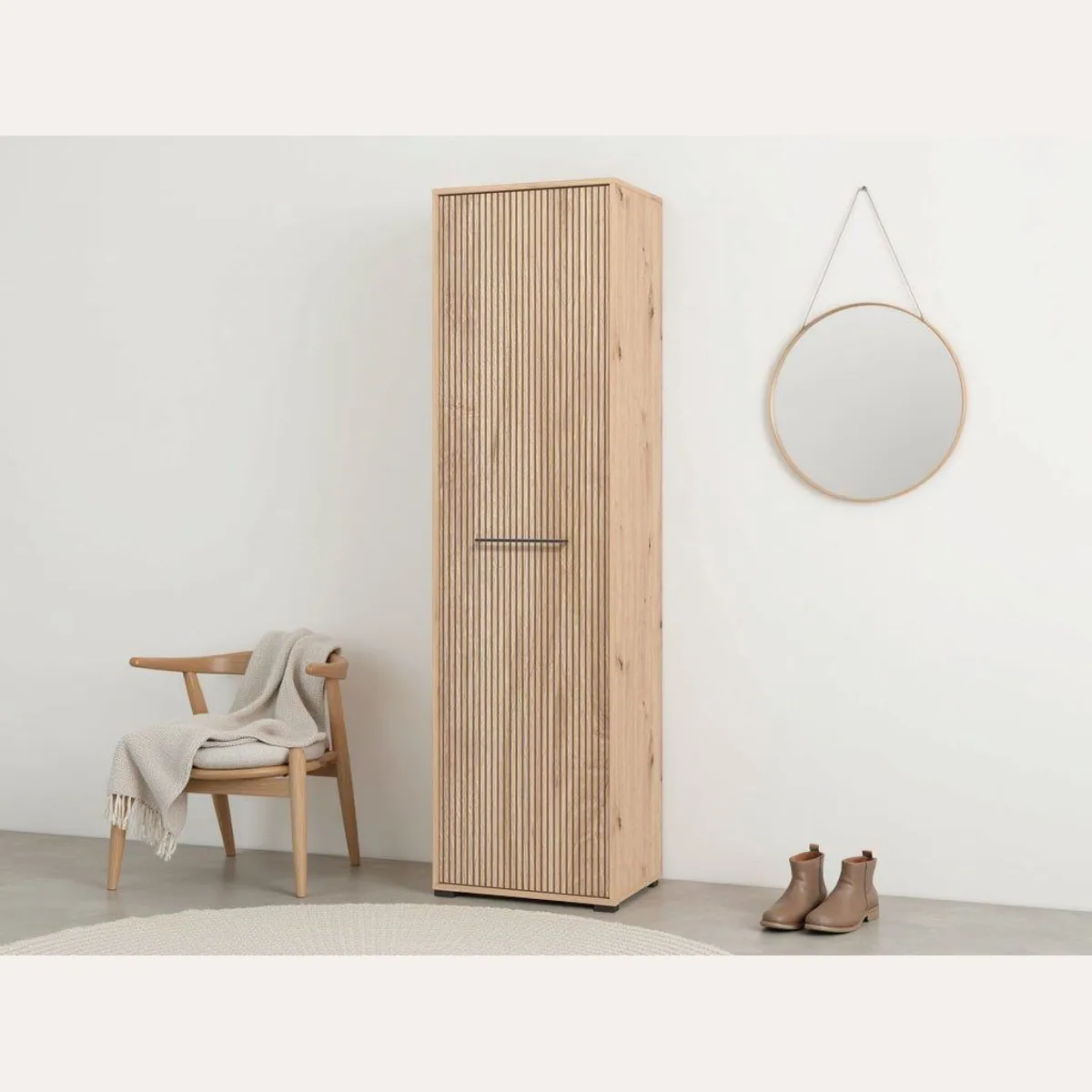 Home affaire Landes Garderobenschrank, moderne Eleganz, 1 Kleiderstange, Höhe 198 cm