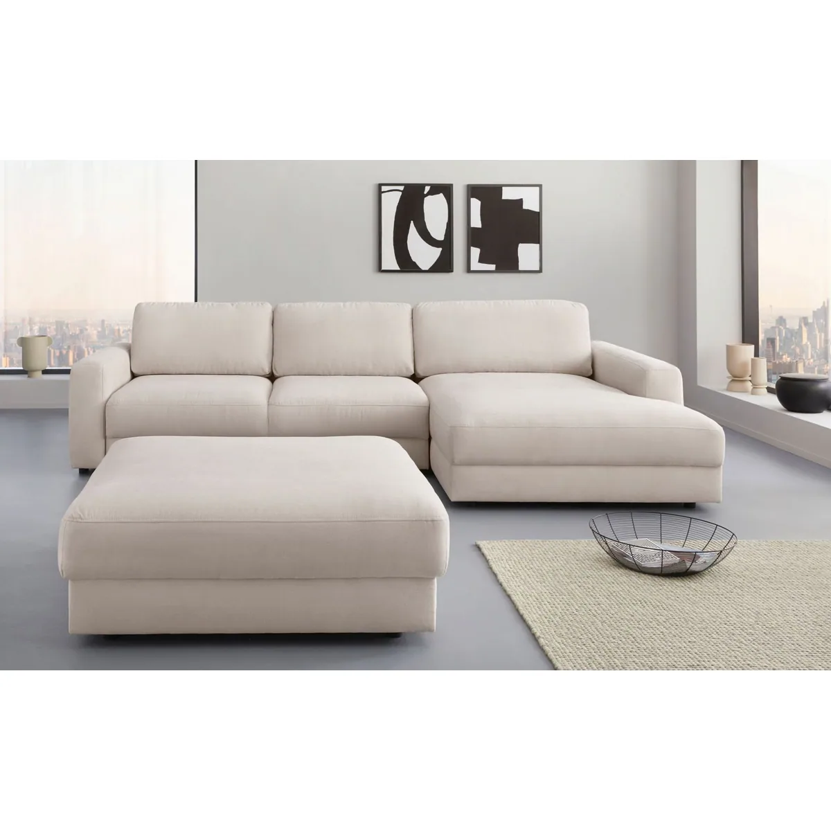 Home affaire Ecksofa Bloomfield, elegant und funktional, 303 cm in L-Form 3