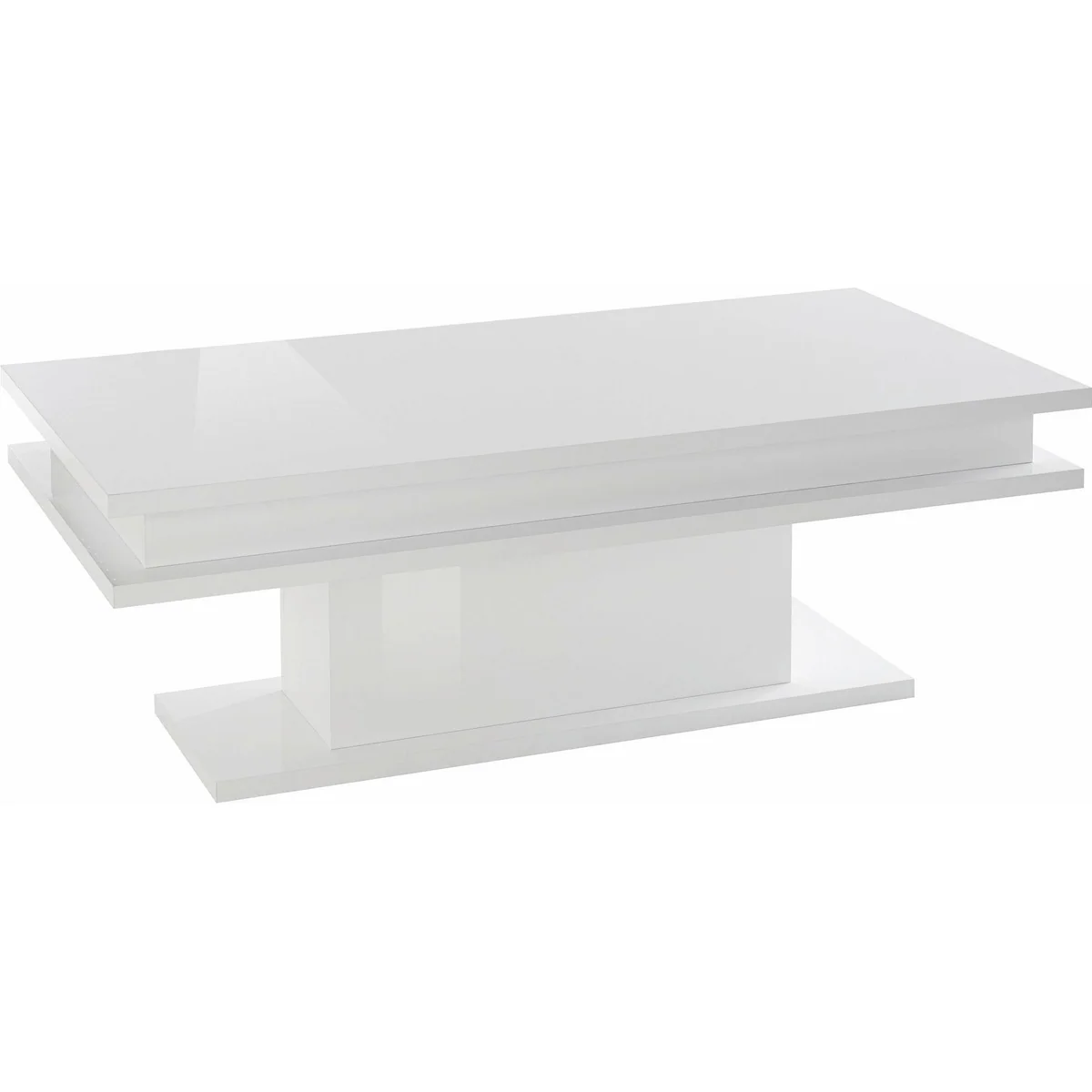 Home affaire Couchtisch LITTLE BIG, zeitloses Design, pflegeleichte Oberfläche, FSC-zertifiziert — 100 cm breit