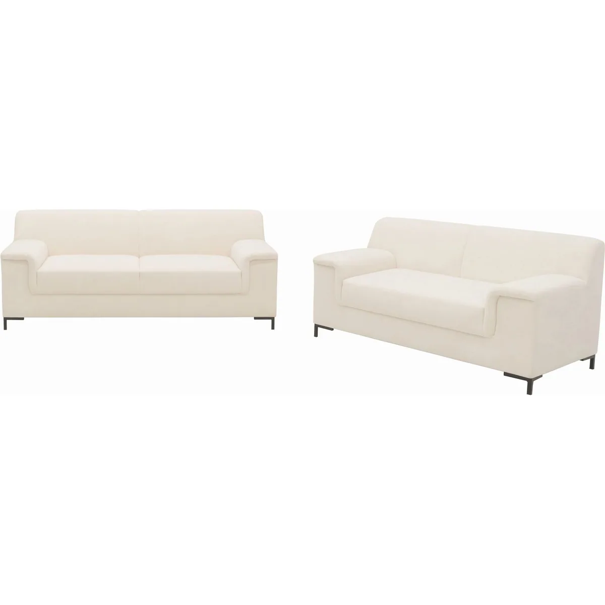Home affaire Polstergarnitur Jamie 2, modernes Design, hoher Komfort — 2-tlg. Set