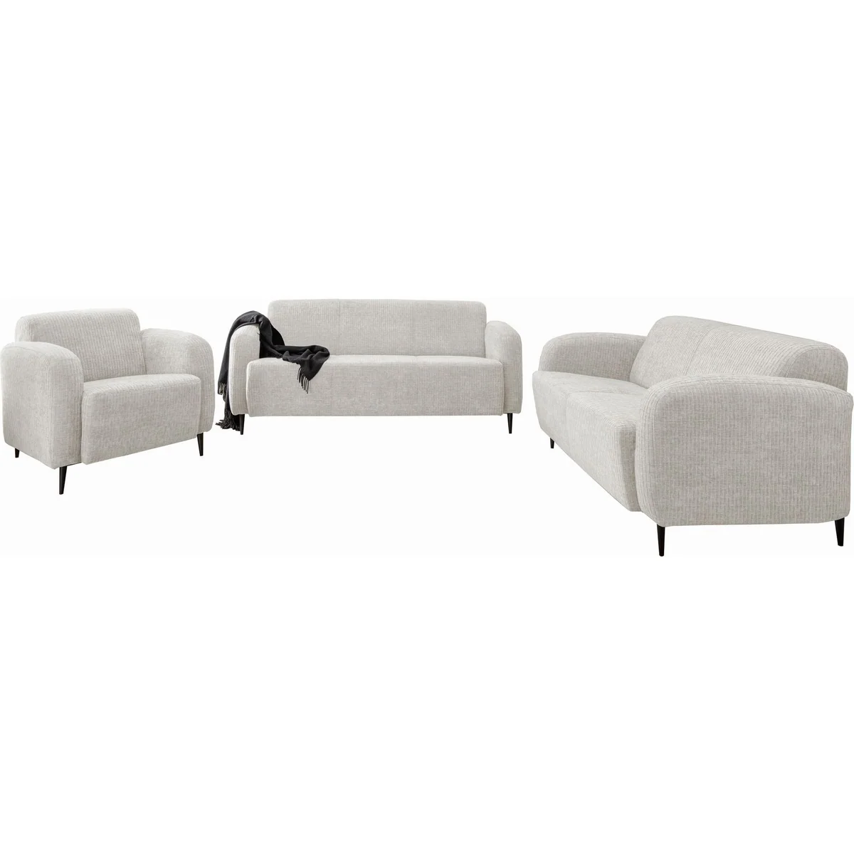Home affaire Polstergarnitur Marone, zeitloses Design, hoher Komfort, vielseitig kombinierbar 2