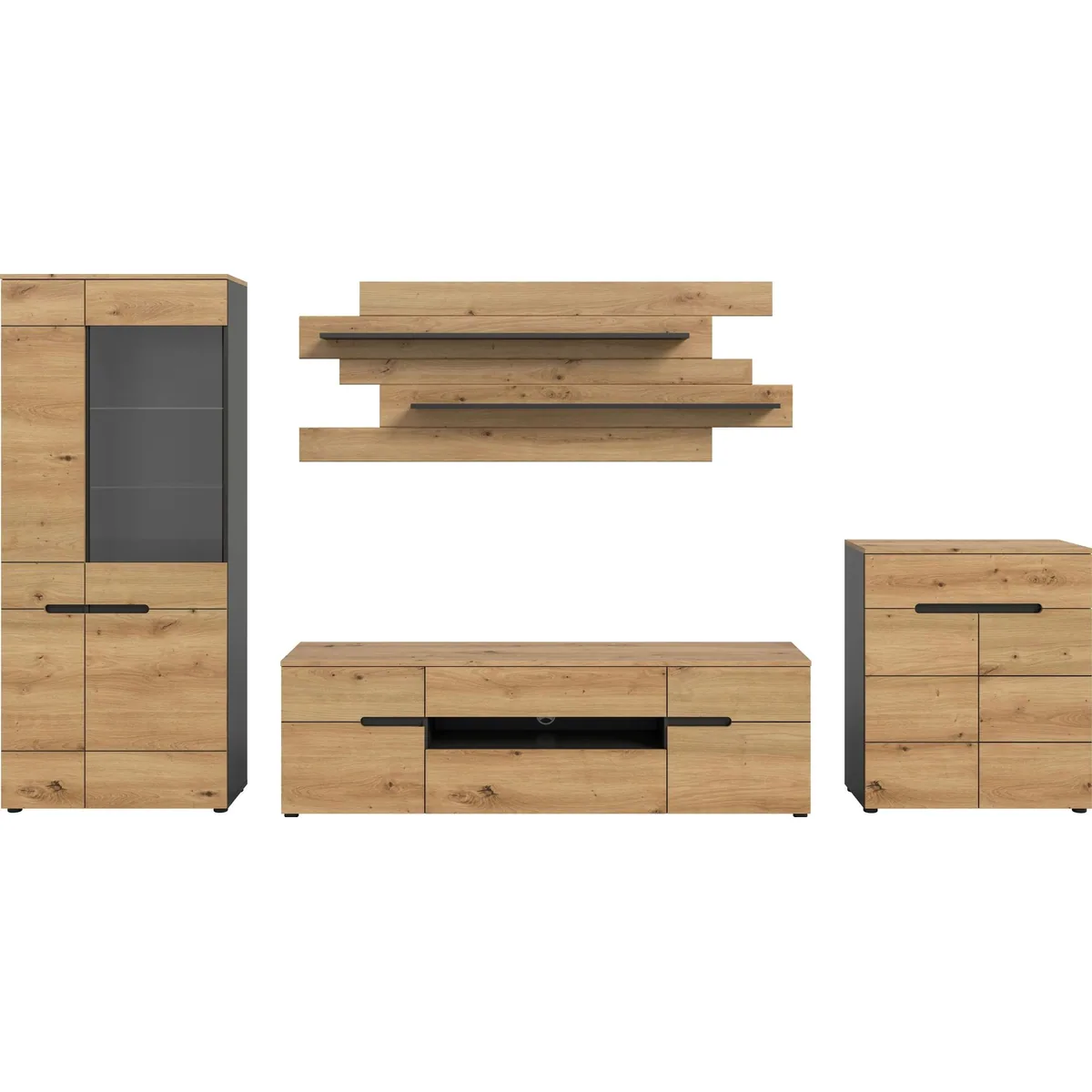 Home affaire Wohnwand REHAT, 4-teilig, individuell gestaltbar 3