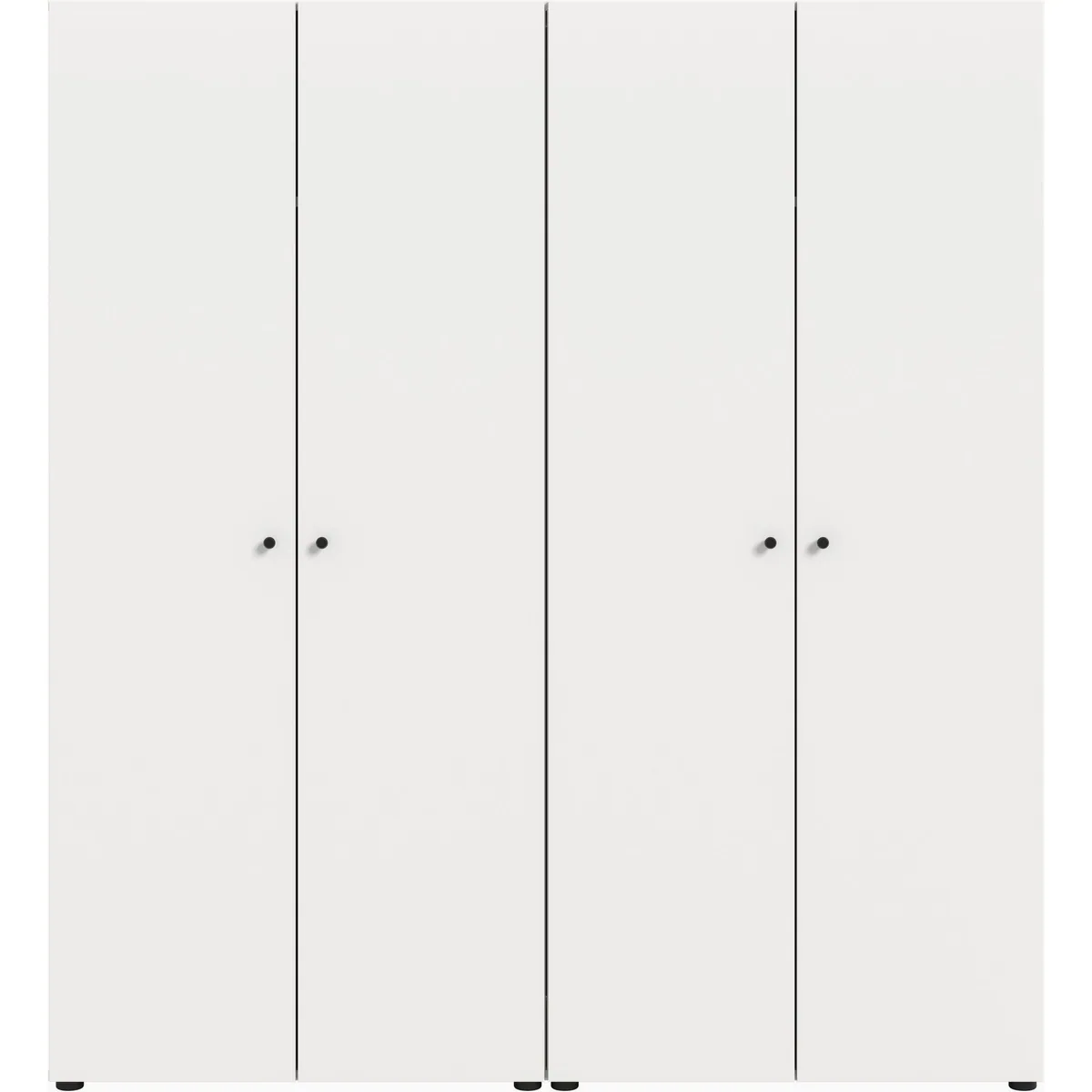 Home affaire BILLINGS Kleiderschrank, 4-türig, viel Stauraum, harmonisches Design 4