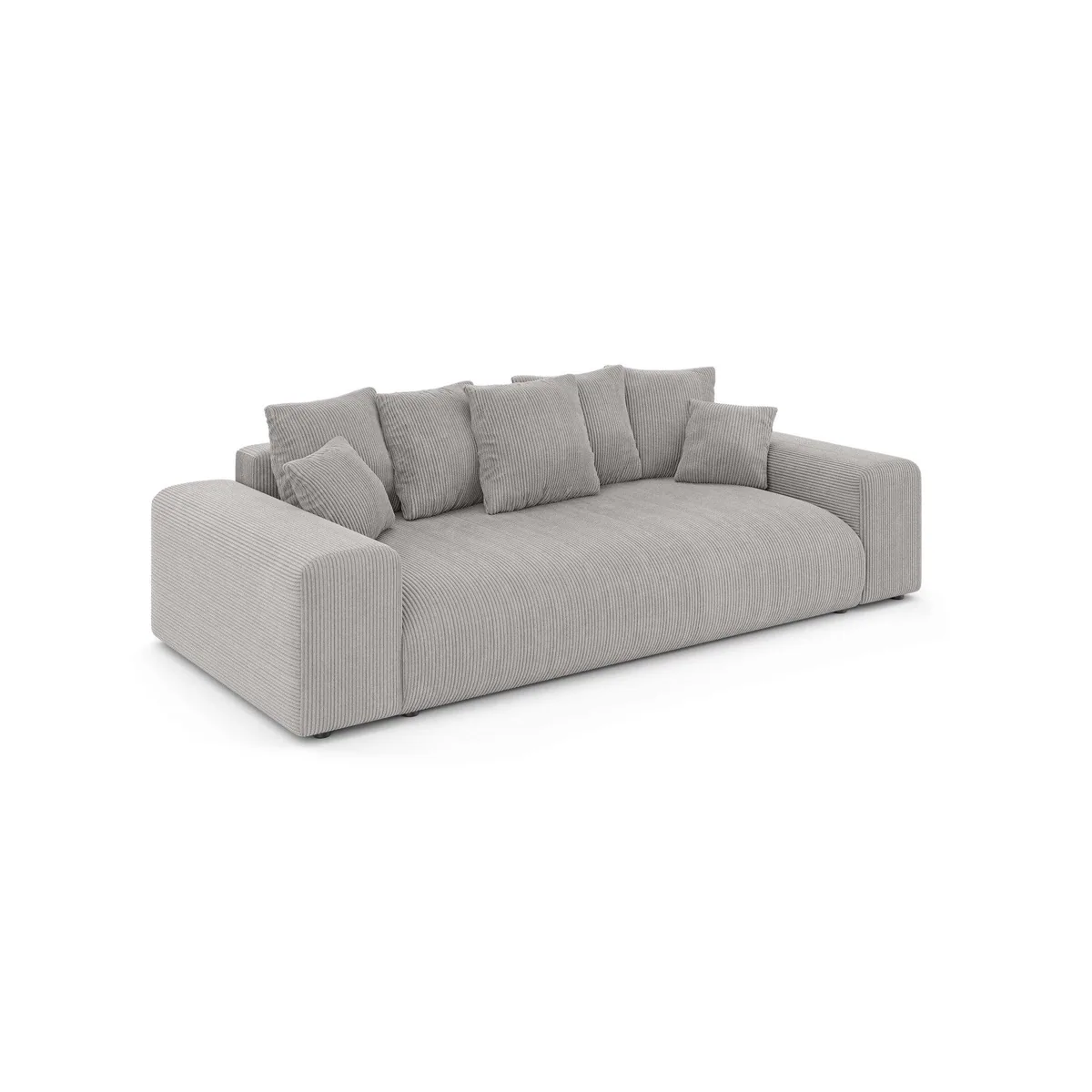 LAKESIDE 3-Sitzer Schlafsofa mit Bettkasten, hoher Sitzkomfort und Wellenunterfederung 4