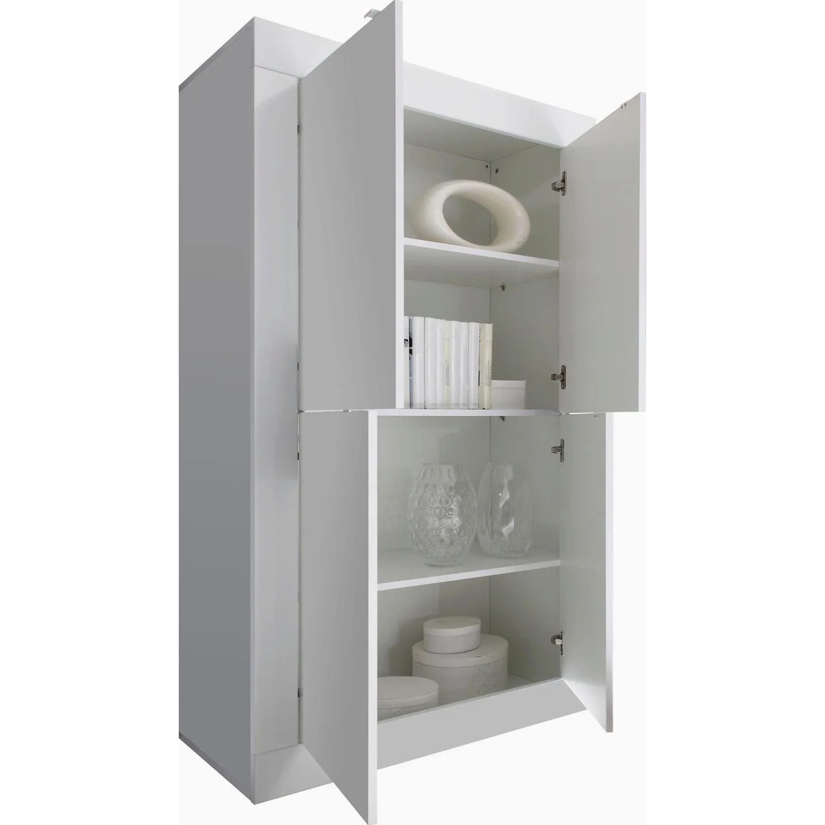 Home affaire Highboard Basic, modernes Design, viel Stauraum, FSC-zertifiziert — 162 cm hoch, 102 cm breit 3