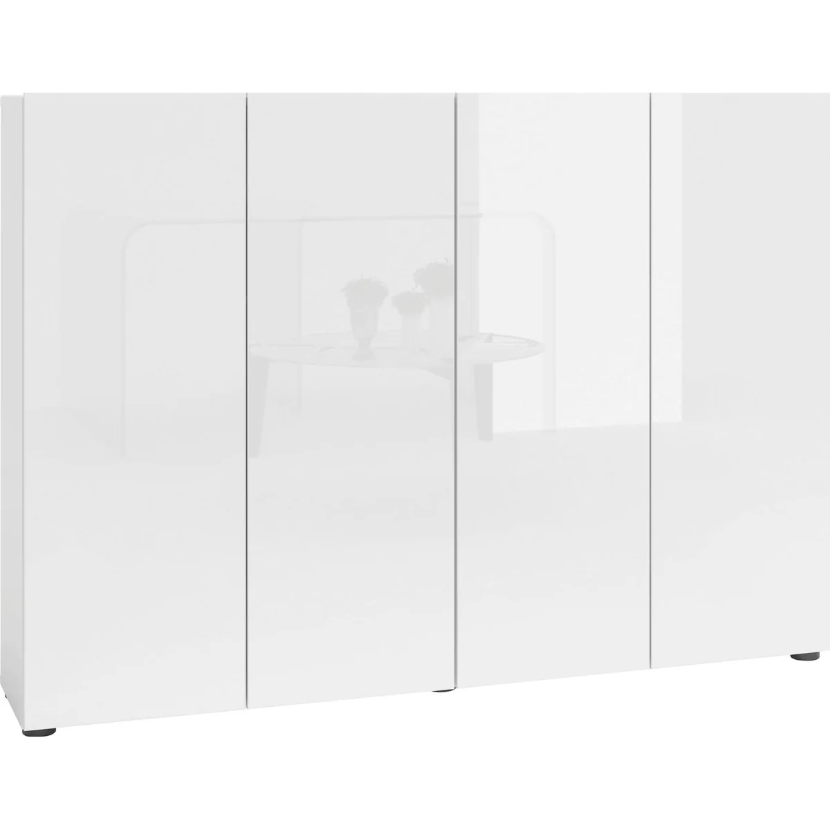 Home affaire Schuhschrank MISTER, 12 Fächer, Hochglanz Lackierung — stilvolles Design, Made in Italy, pflegeleicht