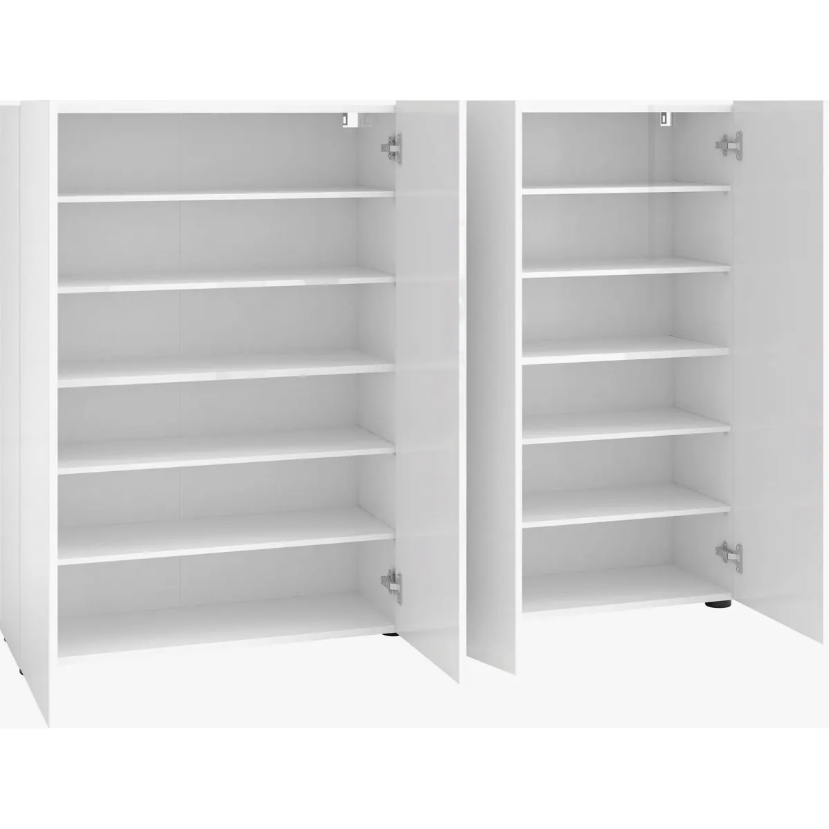 Home affaire Schuhschrank MISTER, 12 Fächer, Hochglanz Lackierung — stilvolles Design, Made in Italy, pflegeleicht 3