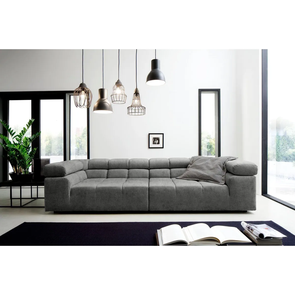 Home affaire Big-Sofa Ancona, komfortabel, modern, viel Platz — 290/110/70 cm 2
