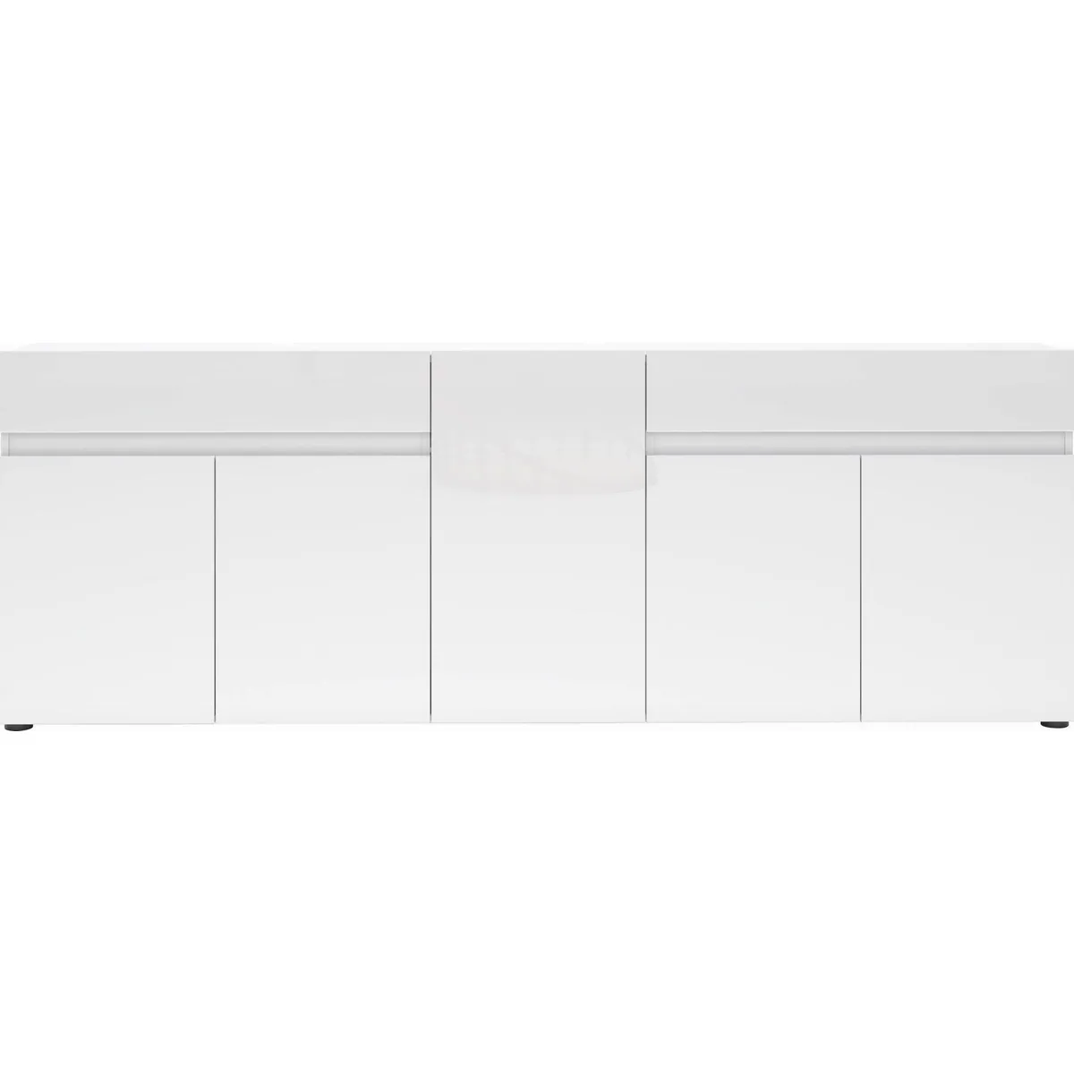 Home affaire Sideboard MISTER, modernes Design, großzügiger Stauraum, Hochglanz-Optik 2