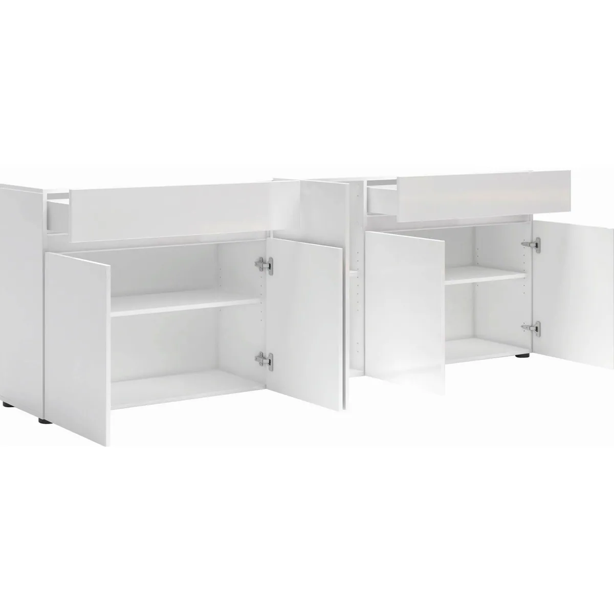 Home affaire Sideboard MISTER, modernes Design, großzügiger Stauraum, Hochglanz-Optik 4