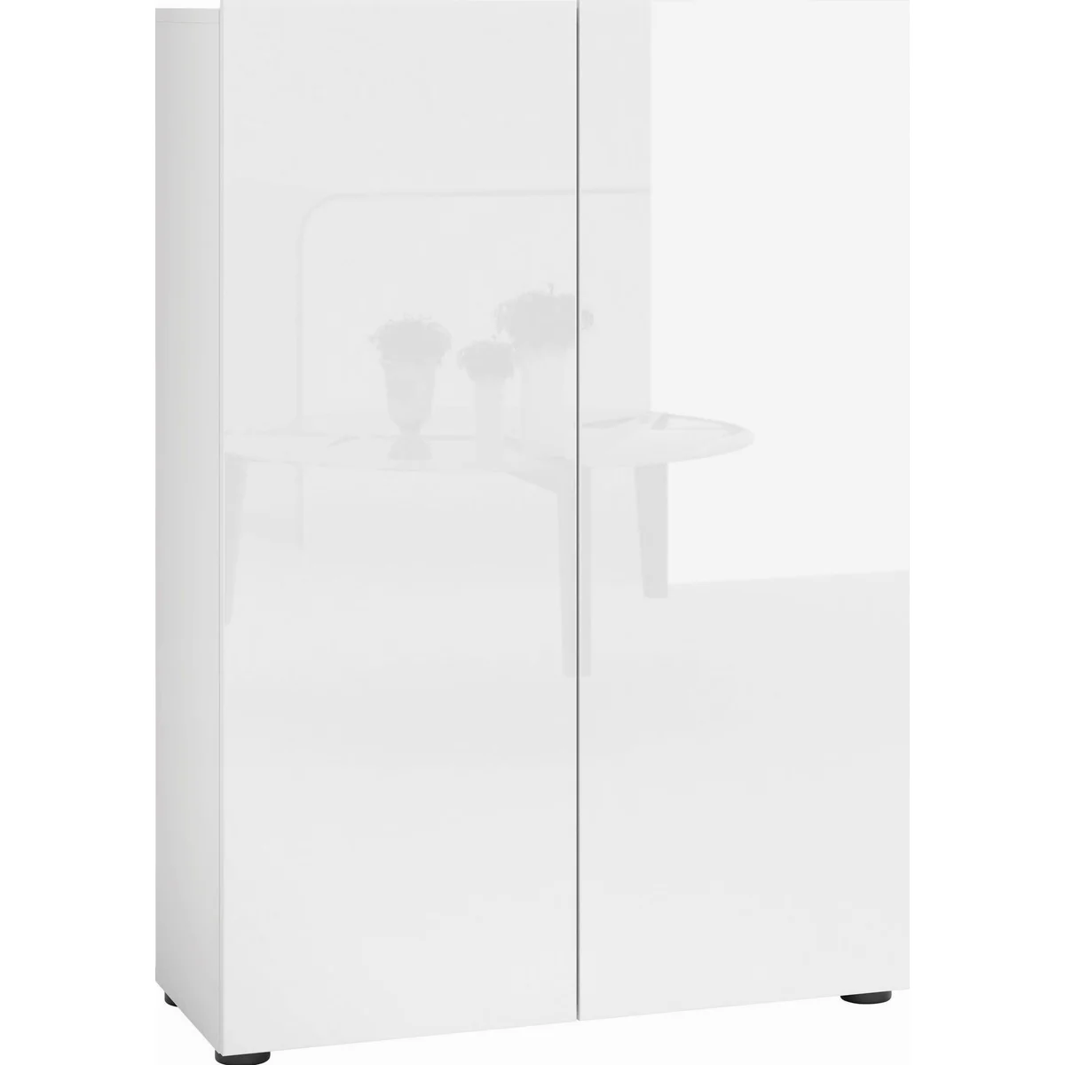 Home affaire Schuhschrank Mister, modernes Design, 6 Fächer — Hochglanzlackierung, pflegeleicht, Made in Italy 5