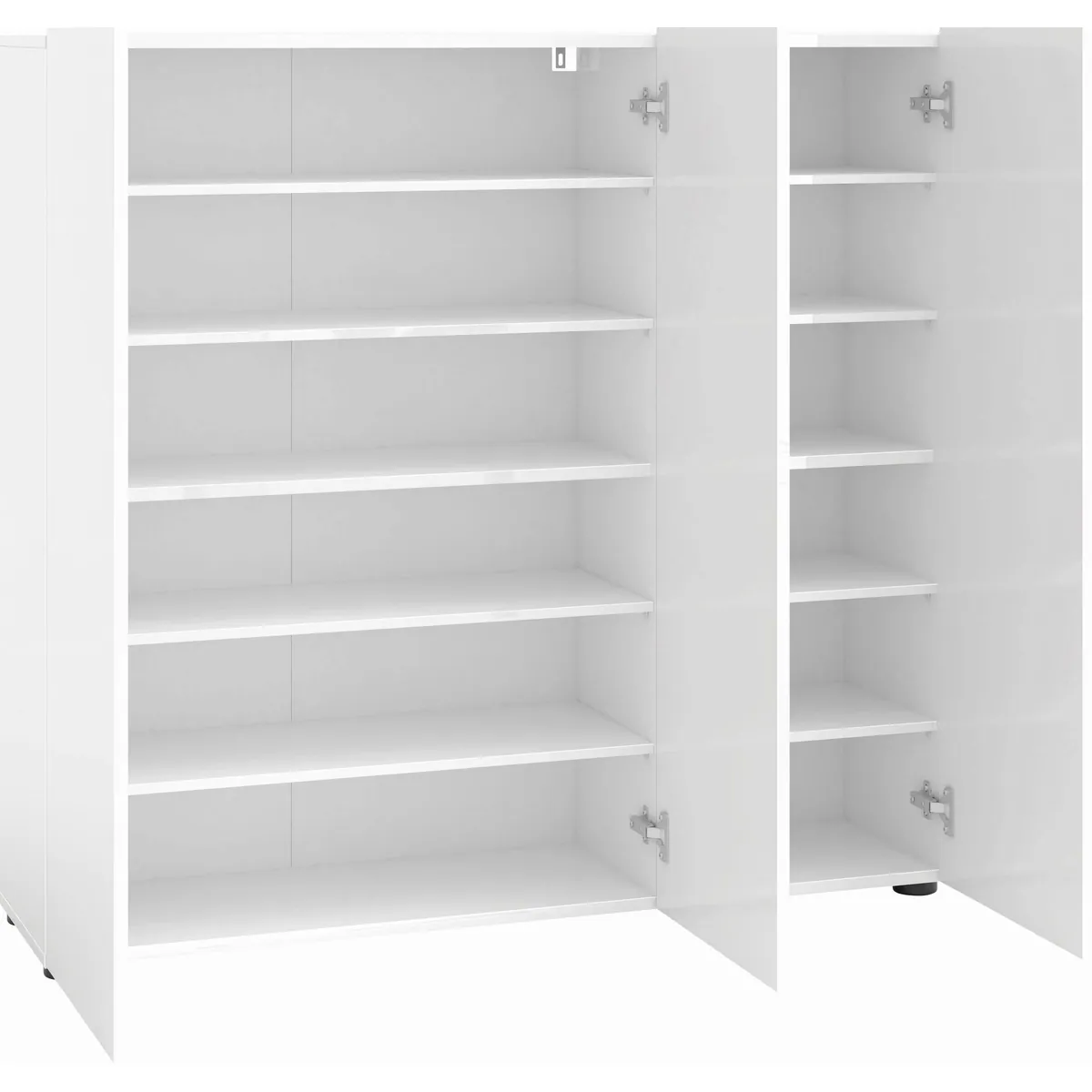 Home affaire Schuhschrank MISTER, geräumig mit 12 Fächern — modernes Design, Hochglanz, pflegeleicht 4