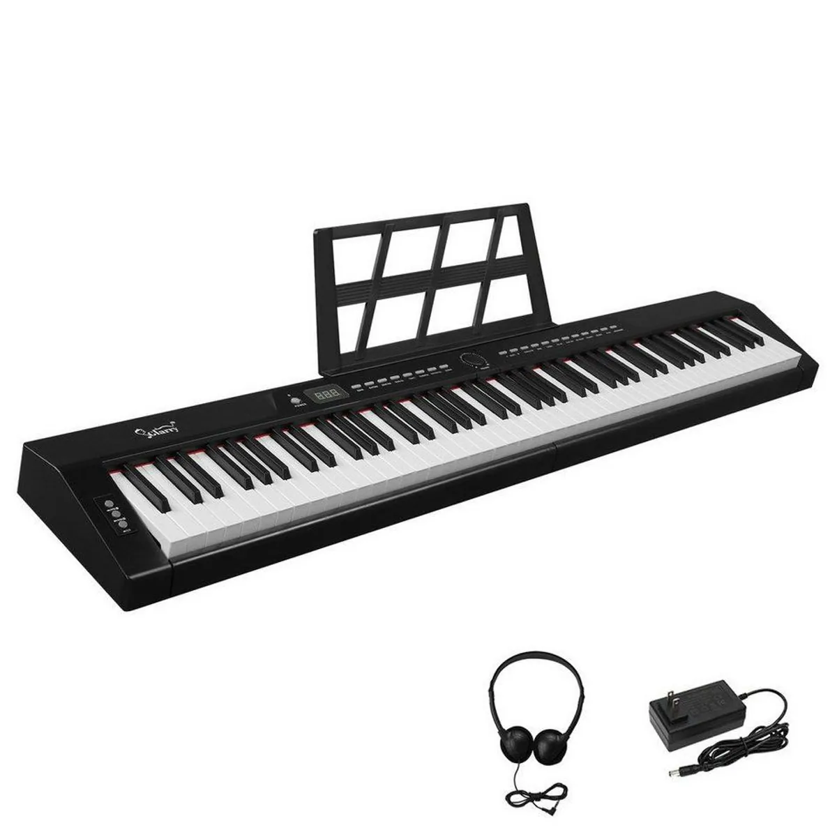 HT Digitalpiano E-Piano 88 Tasten, Bluetooth, Sustain-Pedal, Kopfhörer — vielseitig und klangstark