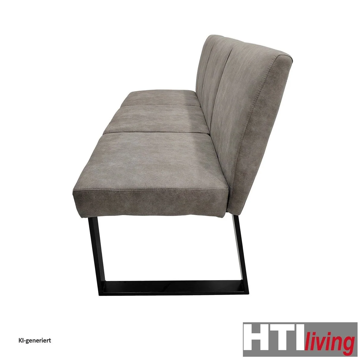 HTI-Living Polsterbank Vemal, moderner Retro-Charme, Kunstlederbezug 4