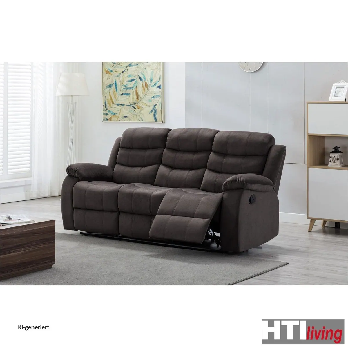 HTI-Living Kirwall Polstergarnitur, gemütliches Set aus Sofa, Zweisitzer und Sessel 3