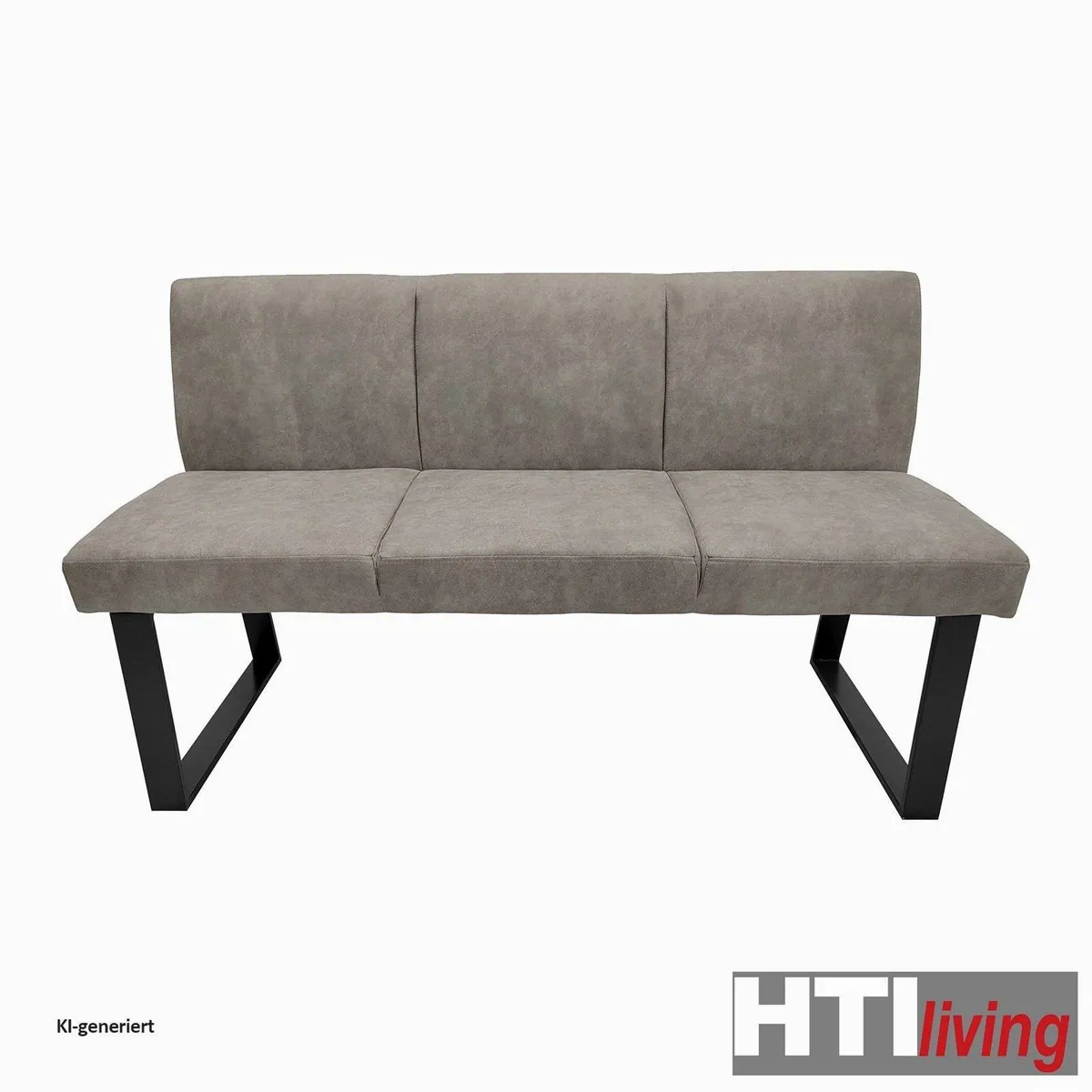 HTI-Living Polsterbank Vemal, moderner Retro-Charme, Kunstlederbezug 3