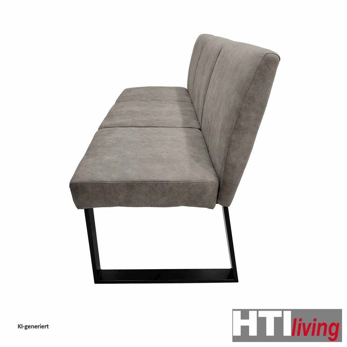 HTI-Living Polsterbank Vemal, moderner Retro-Charme, Kunstlederbezug 4