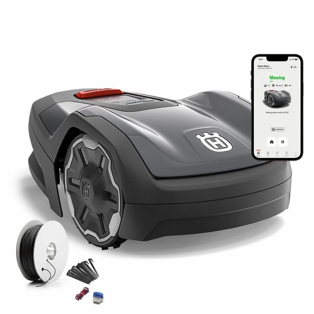 Husqvarna Aspire R4 Rasenmähroboter, App-Steuerung, für Flächen bis 400 m² 2