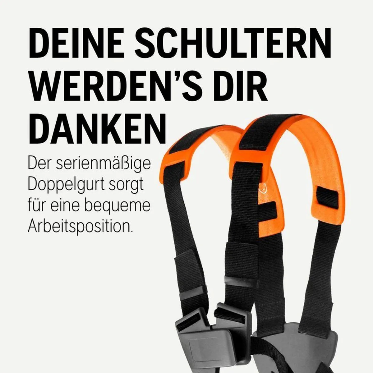 Husqvarna 122R Benzin-Motorsense, geringes Gewicht, einfacher Start, 43 cm Schnittbreite 3