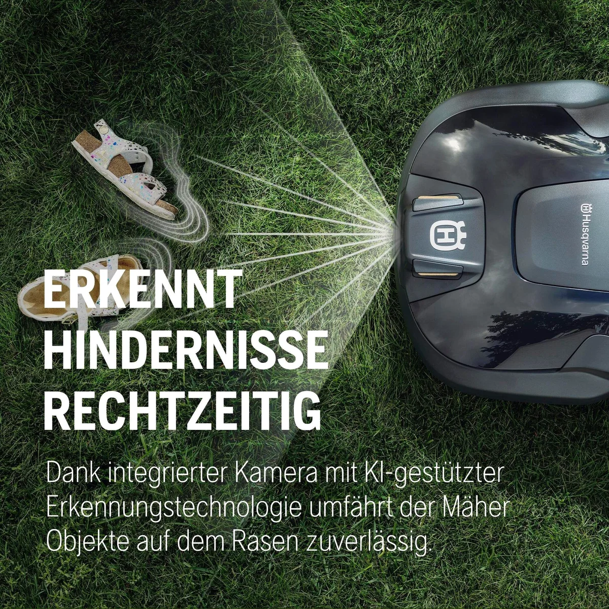 Husqvarna Automower Aspire R6V, kabelloser Mähroboter für bis zu 600 m² 2