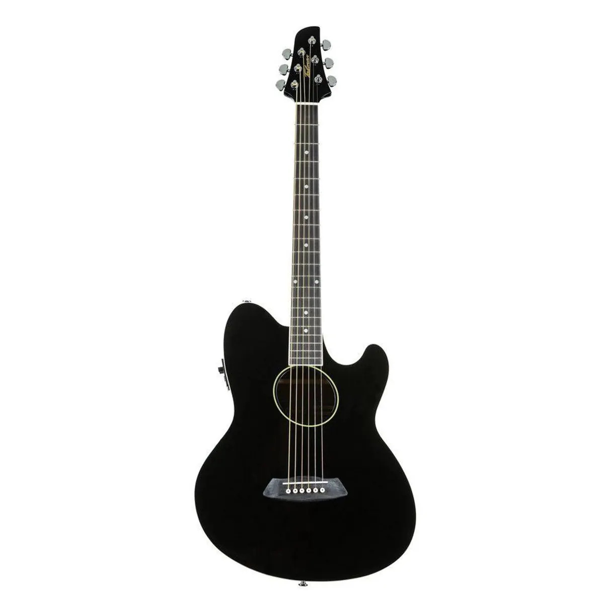 Ibanez Talman TCY10E-BK Black, elektroakustische Westerngitarre, vielseitig und komfortabel 2