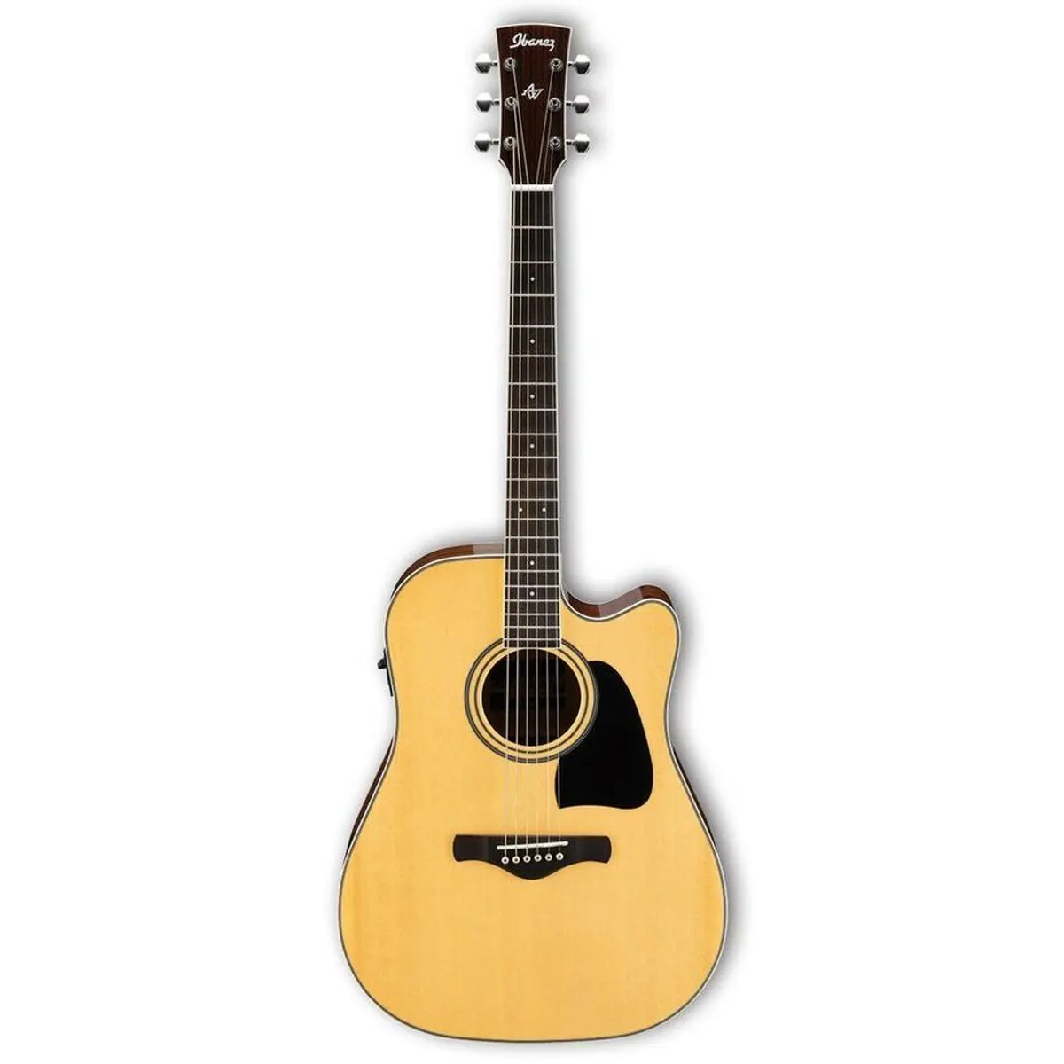 Ibanez Artwood AW70ECE-NT Westerngitarre, Dreadnought mit Cutaway, Hochglanzfinish