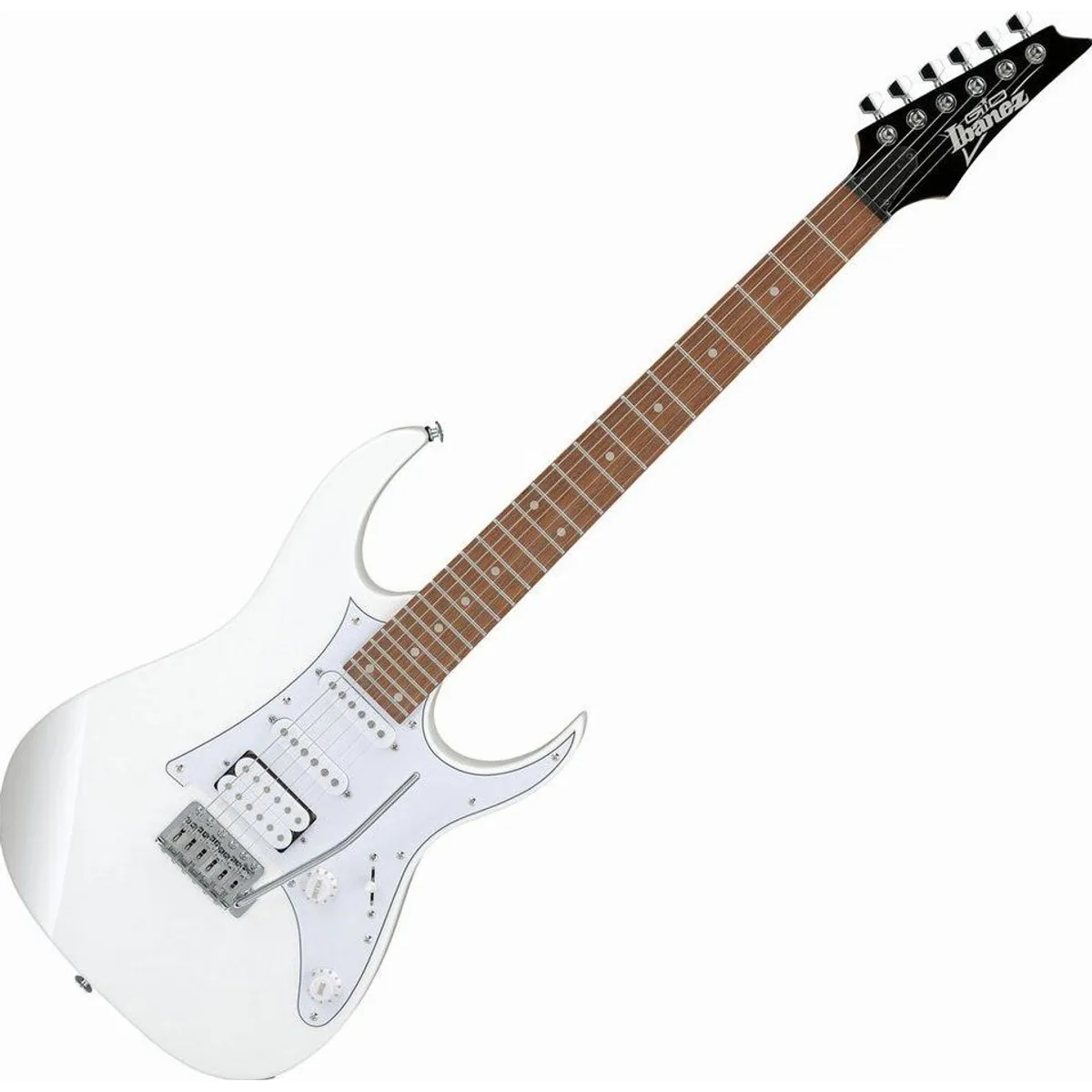 Ibanez GRG140-WH E-Gitarre, vielseitige HSS-Elektronik, angenehmes Spielgefühl