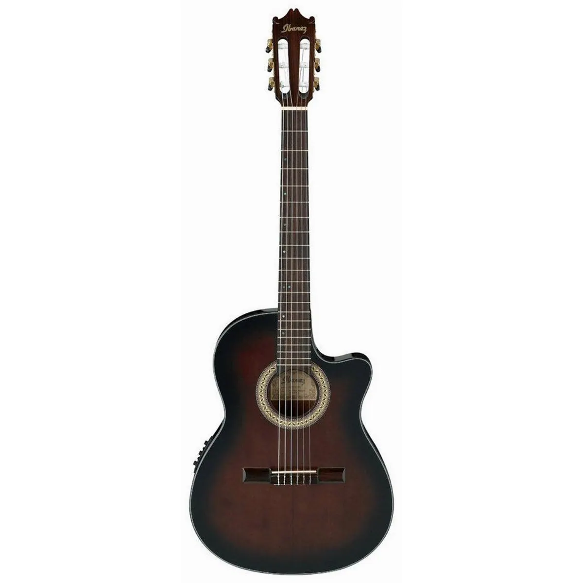 Ibanez GA35TCE-DVS Thinline-Konzertgitarre, komfortabel und verstärkt spielen 2