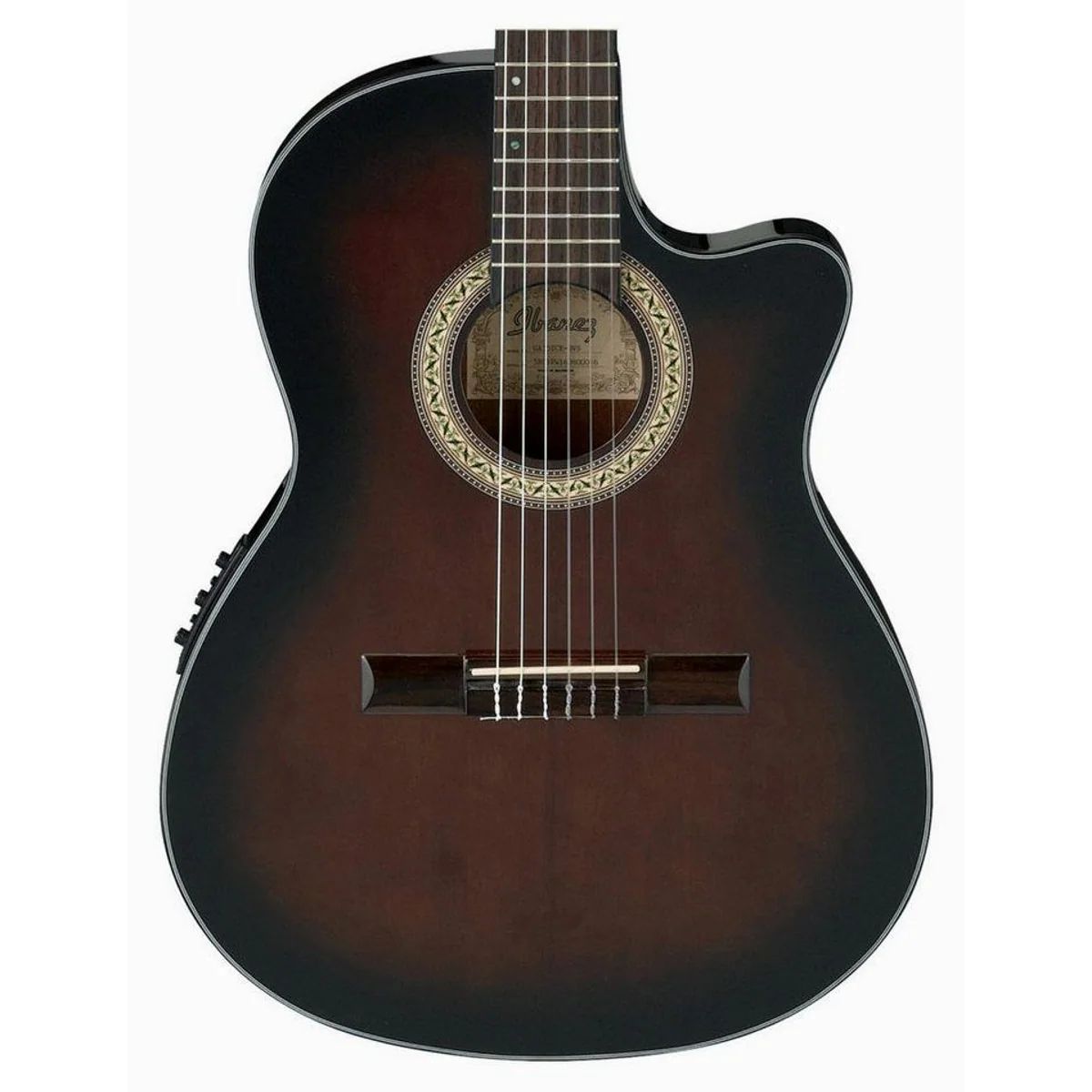 Ibanez GA35TCE-DVS Thinline-Konzertgitarre, komfortabel und verstärkt spielen 3