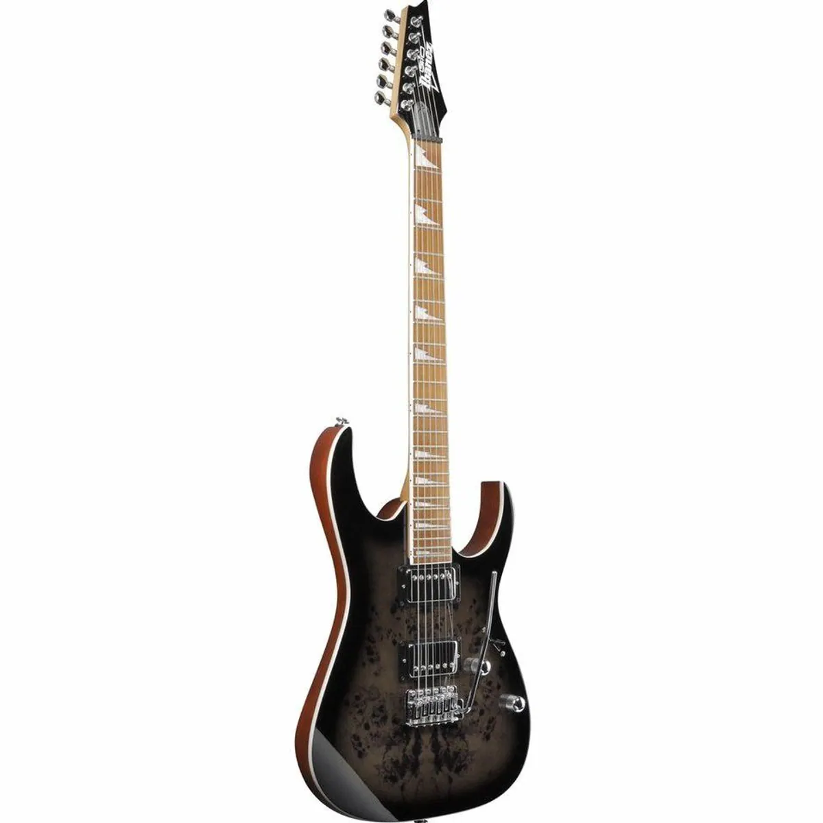 Ibanez Gio GRG220PA1-BKB E-Gitarre, edles Design, vielseitige Klänge, komfortables Spielgefühl 3